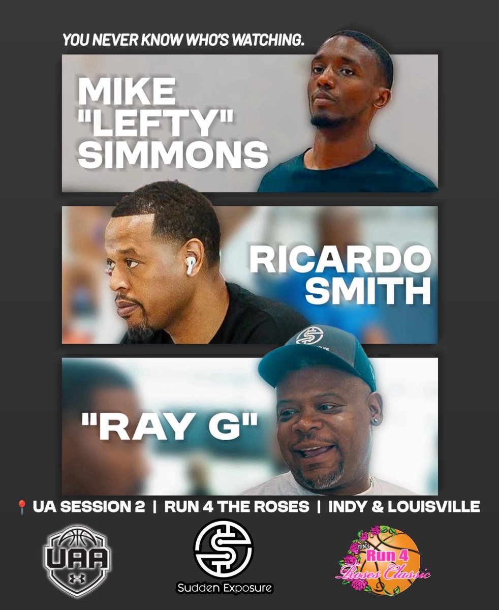 SuddenEwbb's tweet image. Sudden Exposure will be on the road in July
We will be watching 👀
UAA Session 2 (Indiana)
Run 4 Tha Roses (Louisville)
Comment were you’ll be playing at ‼️‼️
#suddenexposure