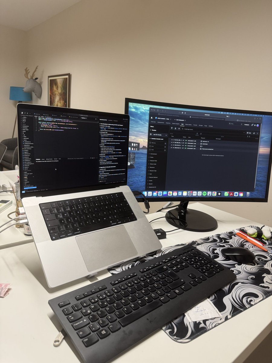 Sonunda geldi benim emektar, 23k ya patladı tamir. projelerde nerede kaldığımı hatırlamak biraz zorladı. İlk iş github a push yapmak oldu, 1 ay bilgiler gidecekmi, diye içim içimi yemişti. Bundan sonra gün sonu commit alıcam 😅