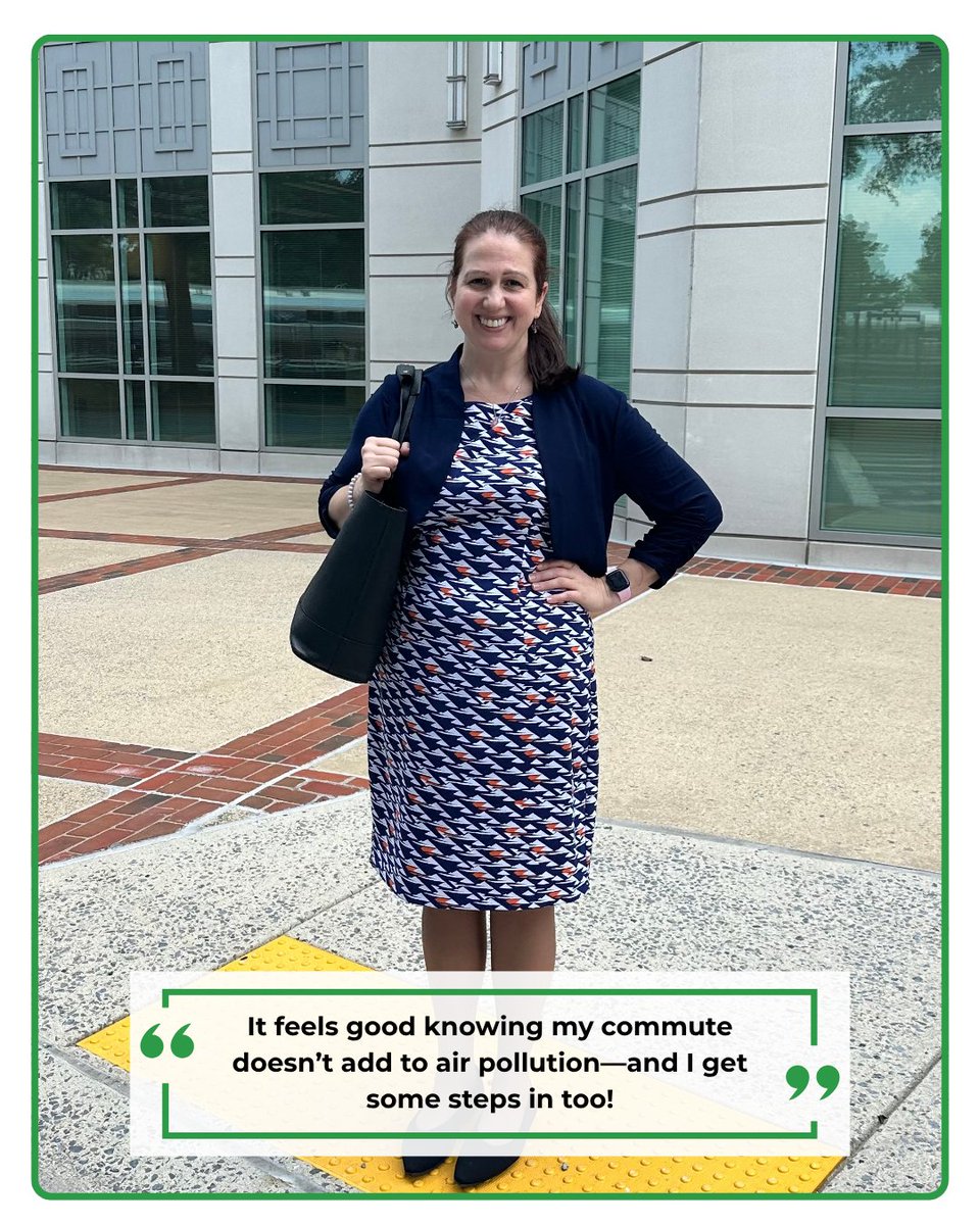 MCGreenBank's tweet image. Cindy makes the choice to walk every time she comes into the office—cutting emissions and adding movement to her day. 🚶♀️🌍 Choosing low-impact transportation is one way our team keeps sustainability front and center in daily life.
#SustainableLiving #CleanTransportation