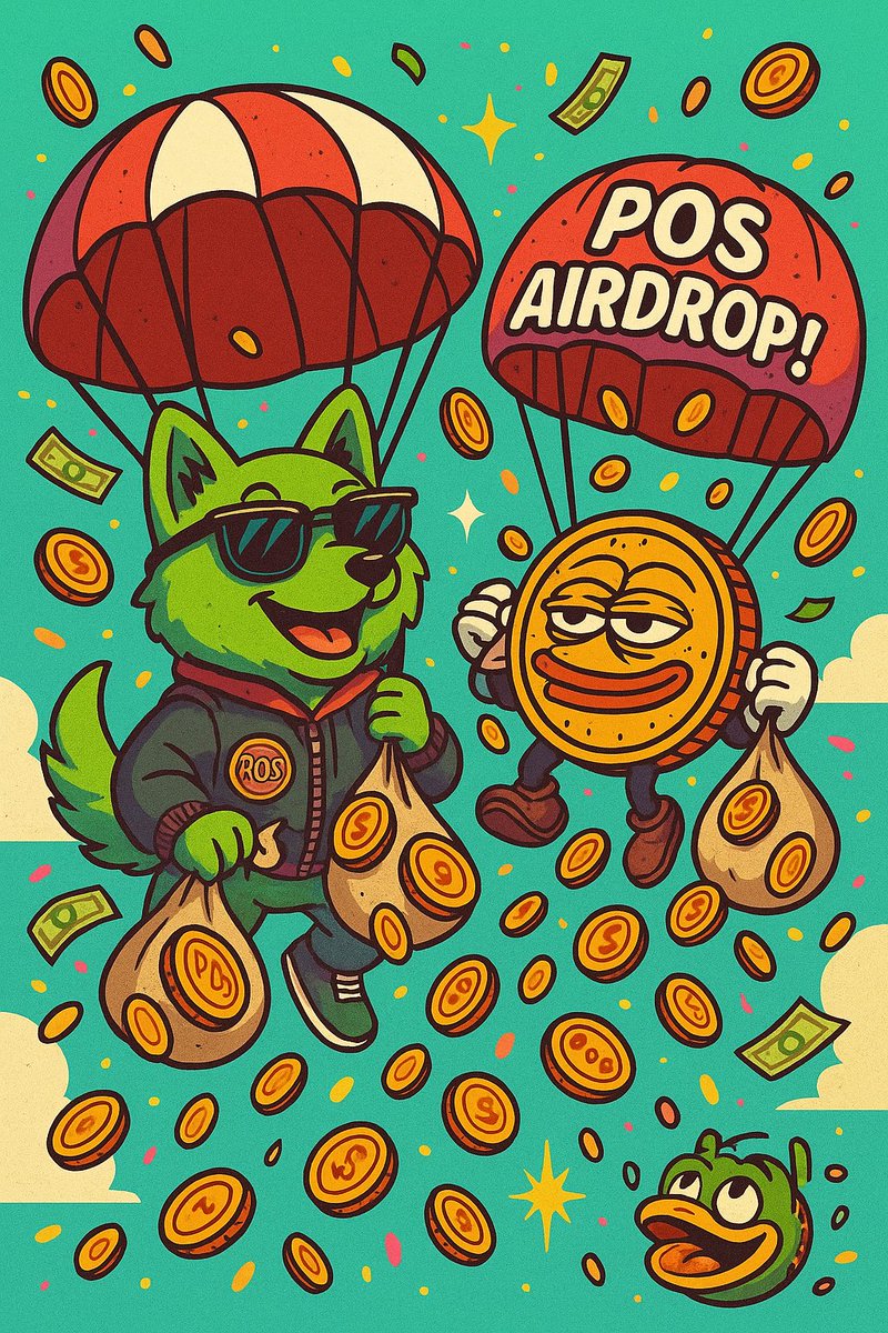 Dosky 🦠 (@doskymetaxx) on Twitter photo 🚨 $POS GIVEAWAY — 4 WINNERS! 🚨
We’re giving away 800 $POS tokens! 🎉
Partnering up with <a href="/DoskyMetaXX/">Dosky 🦠</a> x <a href="/stxposcoin/">STX POS™ Coin - POS.STX</a> x <a href="/stxAI_io/">STX.AI Network | BuiltOn.STX * Secured by BTC.</a>
How to enter:
1️⃣ Follow <a href="/DoskyMetaXX/">Dosky 🦠</a>, <a href="/stxposcoin/">STX POS™ Coin - POS.STX</a>, and <a href="/stxAI_io/">STX.AI Network | BuiltOn.STX * Secured by BTC.</a>
2️⃣ Like & RT this post
3️⃣ Tag 2 friends in the comments 👥
4️⃣ Comment $POS to enter 🚨 $POS GIVEAWAY — 4 WINNERS! 🚨
We’re giving away 800 $POS tokens! 🎉
Partnering up with <a href="/DoskyMetaXX/">Dosky 🦠</a> x <a href="/stxposcoin/">STX POS™ Coin - POS.STX</a> x <a href="/stxAI_io/">STX.AI Network | BuiltOn.STX * Secured by BTC.</a>
How to enter:
1️⃣ Follow <a href="/DoskyMetaXX/">Dosky 🦠</a>, <a href="/stxposcoin/">STX POS™ Coin - POS.STX</a>, and <a href="/stxAI_io/">STX.AI Network | BuiltOn.STX * Secured by BTC.</a>
2️⃣ Like & RT this post
3️⃣ Tag 2 friends in the comments 👥
4️⃣ Comment $POS to enter