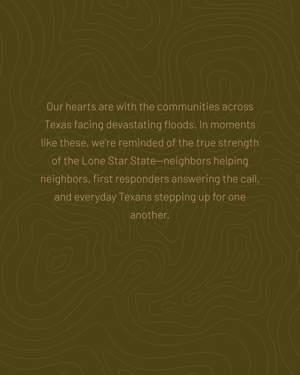 Texas is home. 
The flooding across Central Texas has impacted communities close to our hearts. As a Texas-based company with employees living Central Texas, we’re praying for everyone affected: families, first responders, and those working tirelessly to rebuild.

In times like