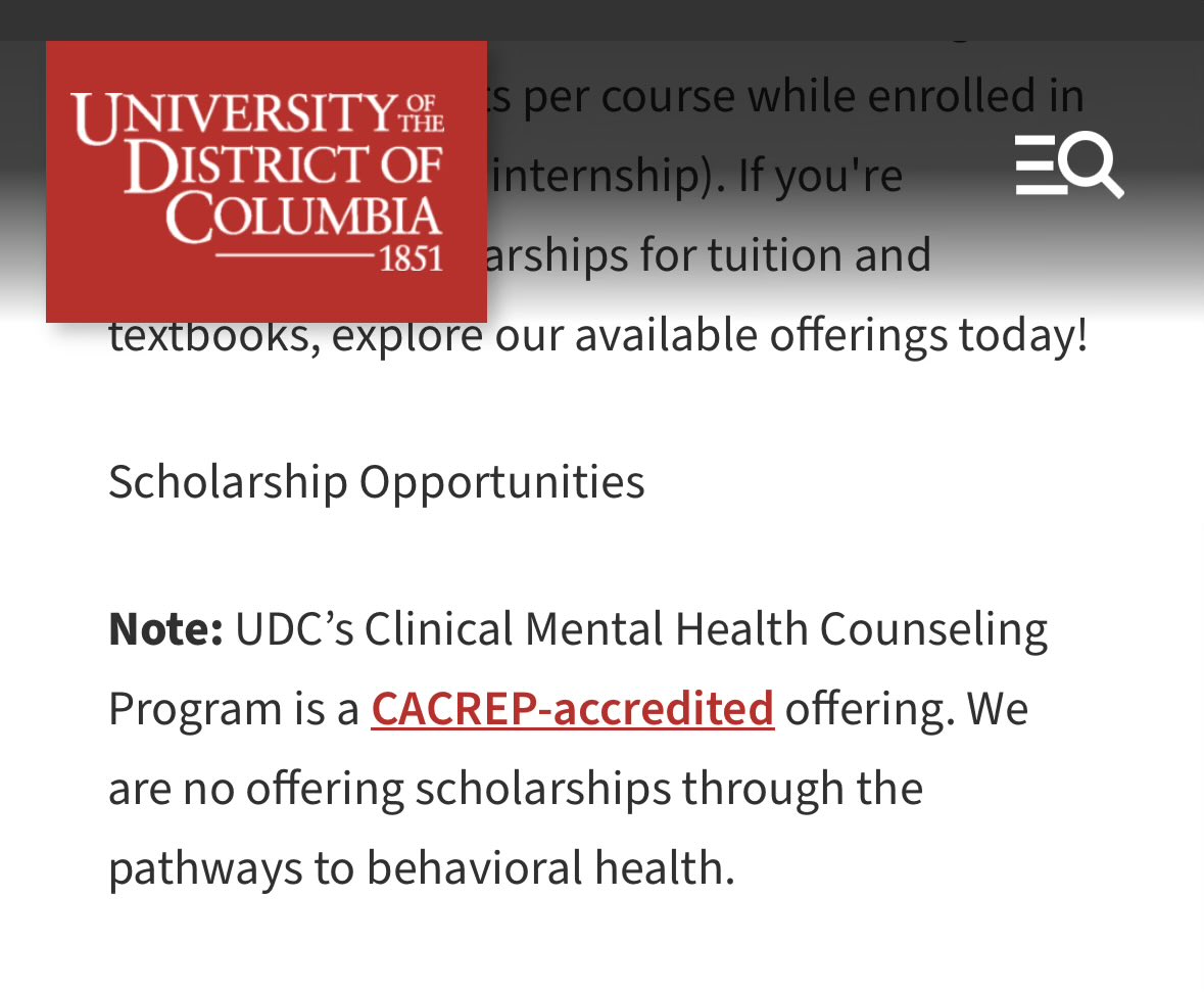 dblossomqueen's tweet photo. Anyone know what happened with this? This note is now added to UDC’s website. https://t.co/8Y1qZYsi5P