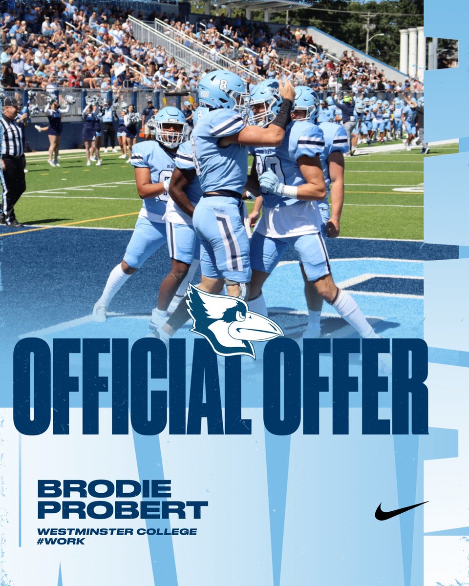 Brodie Probert (@probert_brodie) on Twitter photo After a great conversation with <a href="/CoachChambersJR/">Dana Chambers Jr.</a> I am blessed to receive my 2nd offer to play at <a href="/WESTMOFB/">Westminster College Football</a> ! <a href="/FootballSeneca/">Seneca Football</a> <a href="/HILBURNS/">Cody Hilburn</a> #AGTG After a great conversation with <a href="/CoachChambersJR/">Dana Chambers Jr.</a> I am blessed to receive my 2nd offer to play at <a href="/WESTMOFB/">Westminster College Football</a> ! <a href="/FootballSeneca/">Seneca Football</a> <a href="/HILBURNS/">Cody Hilburn</a> #AGTG