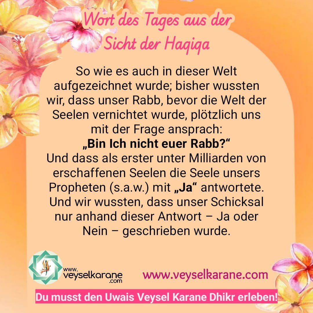 uwaisindeutsch1's tweet image. Wenn das Schicksal nur aufgrund der Antwort auf die letzte Frage unseres Rabb‘es geschrieben worden wäre, oder Allah den Menschen willkürlich ein Schicksal gegeben hätte, dann wäre das mit einem Seiner 99 Namen, „al-ʿAdl“ – der Gerechte, nicht vereinbar. @veyselkarane