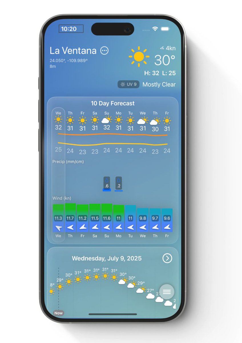 acorscadden's tweet photo. Over the last couple months, I've been working on an iOS weather app. It’s been really fun and creative getting back into iOS and SwiftUI. It's still early days, but it's starting to come together. Here’s where it’s at so far.

#buildinpublic #iosdev #SwiftUI https://t.co/7NEgpJEhSg