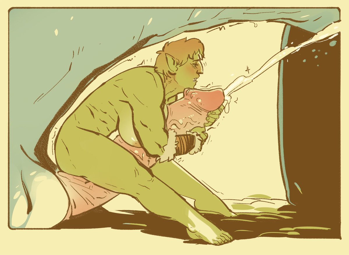 wintonkidd's tweet image. CYOA: The Orc and the Tower Part 19 continued...
- 5 days left to vote on what happens next ❤️⤵️
patreon.com/posts/13294334…
📖The orc demonstrates her inventive massage techniques on Carab the very large merperson.