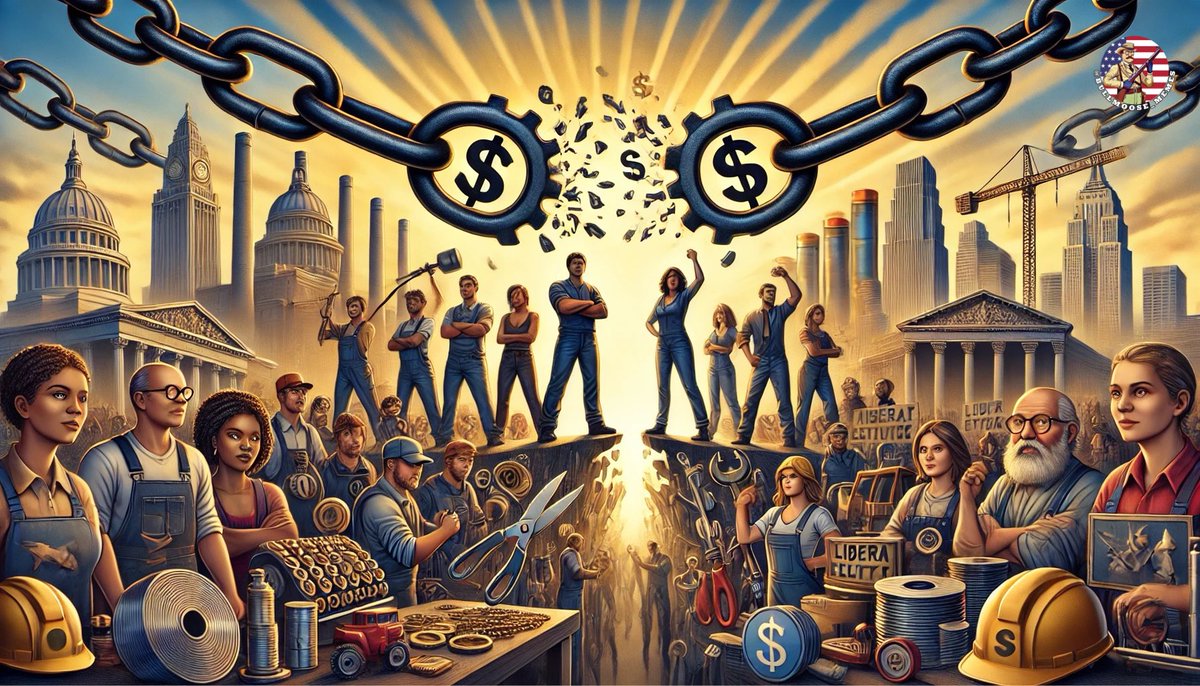 BullMooseMemes's tweet image. Jerome Powell is torching the American economy with a sinister, personal grudge against Donald Trump, and his reckless leadership at the Federal Reserve is proof this corrupt institution needs to be abolished. Inflation has held steady at a reasonable 2% since Trump took office,…