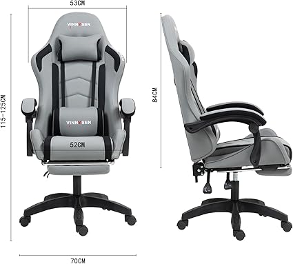 AlsaifSayed's tweet image. كرسي كمبيوتر للألعاب مريح من فينيسين، مصنوع من القماش عالي الظهر، قابل للإمالة والتعديل والارتفاع مع دعم للرقبة وتدليك أسفل الظهر مناسب للمكتب أو الألعاب (رمادي)
amzn.to/4lNLOHH