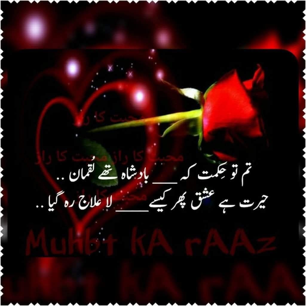 تم تو حکمت کے بادشاہ تھے لقمان
حیرت ہے عشق پھر کیسے لاعلاج رہ گیا
#قومی_زبان