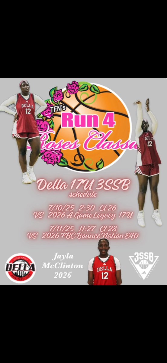 Jayla (@jaylamcc2026) on Twitter photo Ready to shine on the big stage! πΉπͺ Excited to represent Della Lamb 17U at Run for the Roses!
<a href="/17U3SSBDELLA/">Della 17U 3SSB</a> Ready to shine on the big stage! πΉπͺ Excited to represent Della Lamb 17U at Run for the Roses!
<a href="/17U3SSBDELLA/">Della 17U 3SSB</a>