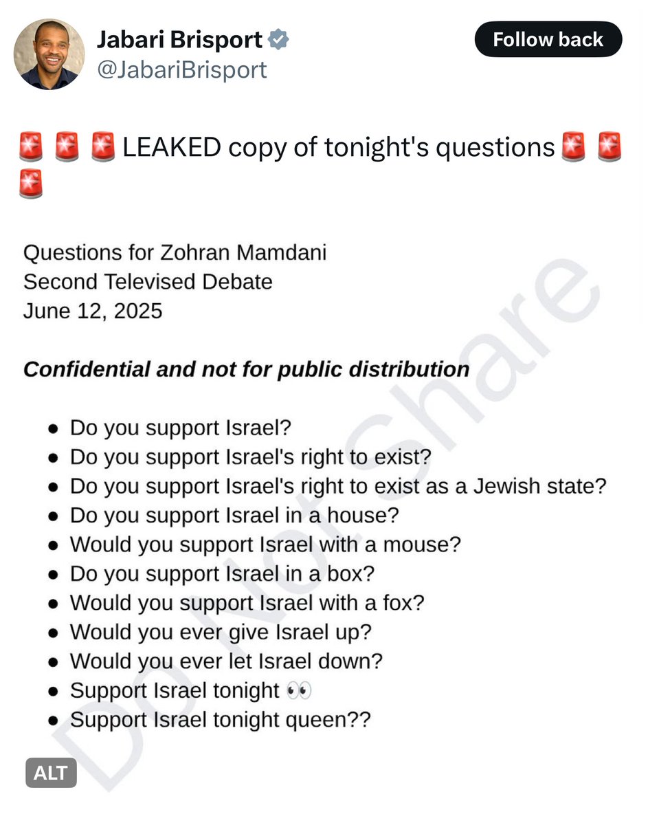 “Why do they keep talking about Israel?”