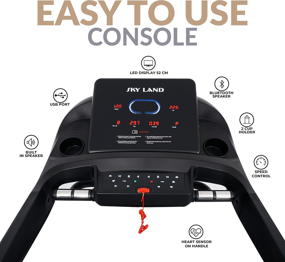 AlsaifSayed's tweet image. جهاز مشي للياقة البدنية من سكاي لاند قابل للطي تلقائيًا مع مكبر صوت وبلوتوث ومحرك بقوة 5.5 حصان لتمارين الكارديو خاصية الانحدار التلقائي، حمولة الوزن 130 كجم، شاشة LED
amzn.to/44lKuGd