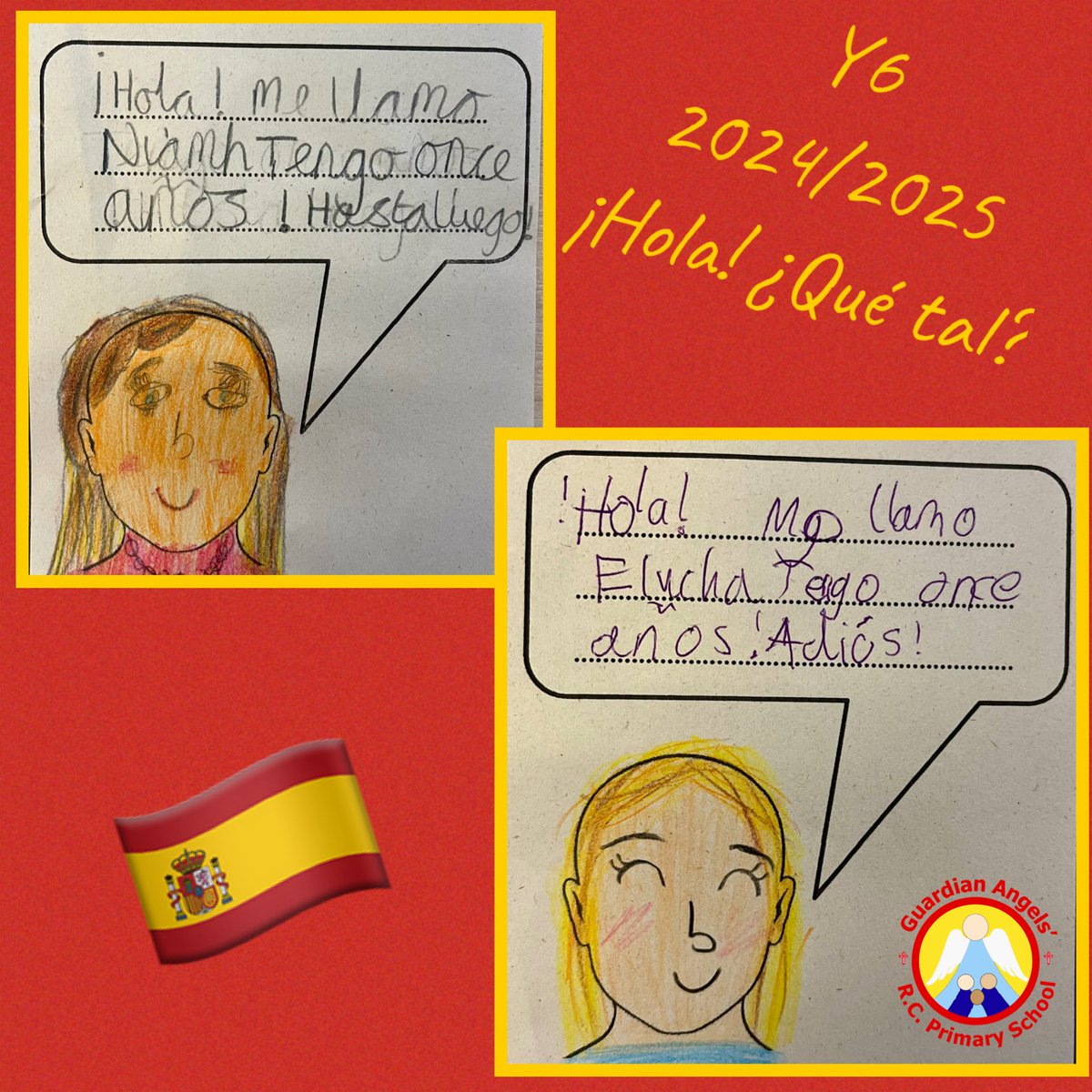 MmeBirtwistle's tweet image. Y6 children @GA_Bury have loved their Spanish transition taster this half term! 🇪🇸 They&apos;ve learned to greet others, introduce themselves, count to 20, and say how old they are. ¡Fantástico! 👏 #PrimaryLanguages #Spanish #Y6Transition