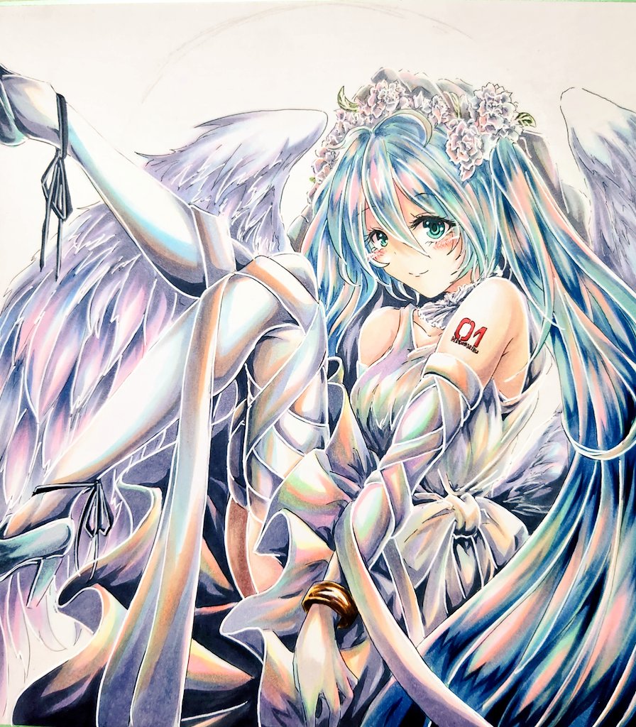 Midoriyamamuras's tweet photo. 初音ミク
の本塗り https://t.co/xzJw3OJfGh