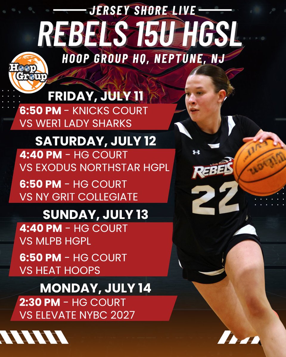 Lady Runnin Rebels 2028 HGSL White (@lrr2028hgsl) on Twitter photo We’ll be at Hoop Group Headquarters in Neptune, NJ for a 6-game slate this weekend as part of Jersey Shore Live. Come check us out! <a href="/hgsl_girls/">Hoop Group Girls</a> <a href="/LadyRunnin/">Lady Runnin Rebels</a> We’ll be at Hoop Group Headquarters in Neptune, NJ for a 6-game slate this weekend as part of Jersey Shore Live. Come check us out! <a href="/hgsl_girls/">Hoop Group Girls</a> <a href="/LadyRunnin/">Lady Runnin Rebels</a>