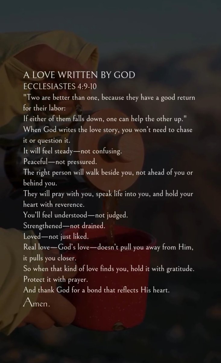 A Love Written By God