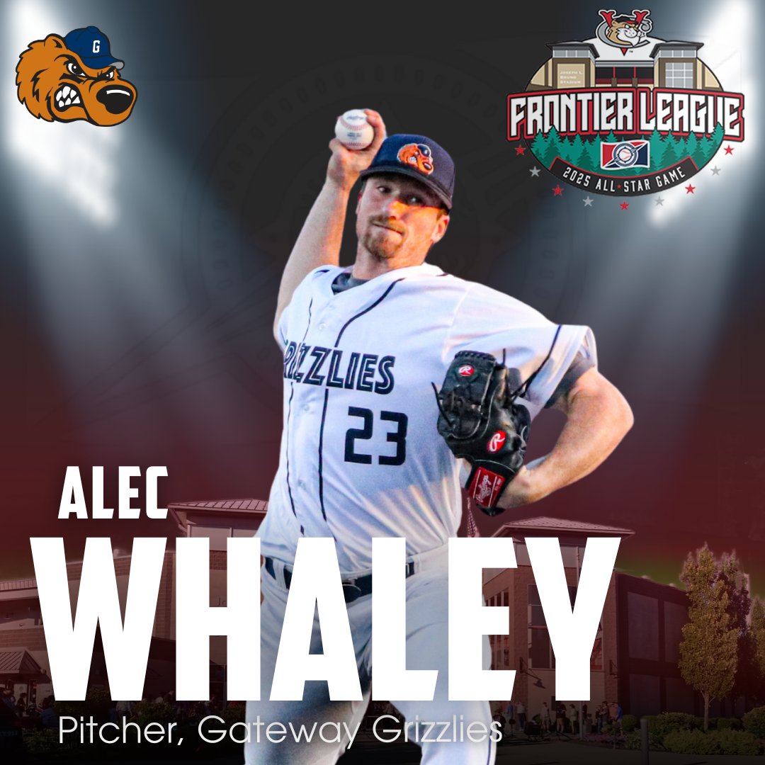 Gateway Grizzlies (@gatewaygrizzlie) on Twitter photo Big news- Alec Whaley has been added to the <a href="/FLProBaseball/">Frontier League</a> Midwest Conference All-Star team, giving us six representatives next week! 26 of his league-leading 29 appearances have been scoreless this year for the 4th-year Grizz. #GrizzUP๐ป
Read more: tinyurl.com/47erdpmb Big news- Alec Whaley has been added to the <a href="/FLProBaseball/">Frontier League</a> Midwest Conference All-Star team, giving us six representatives next week! 26 of his league-leading 29 appearances have been scoreless this year for the 4th-year Grizz. #GrizzUP๐ป
Read more: tinyurl.com/47erdpmb