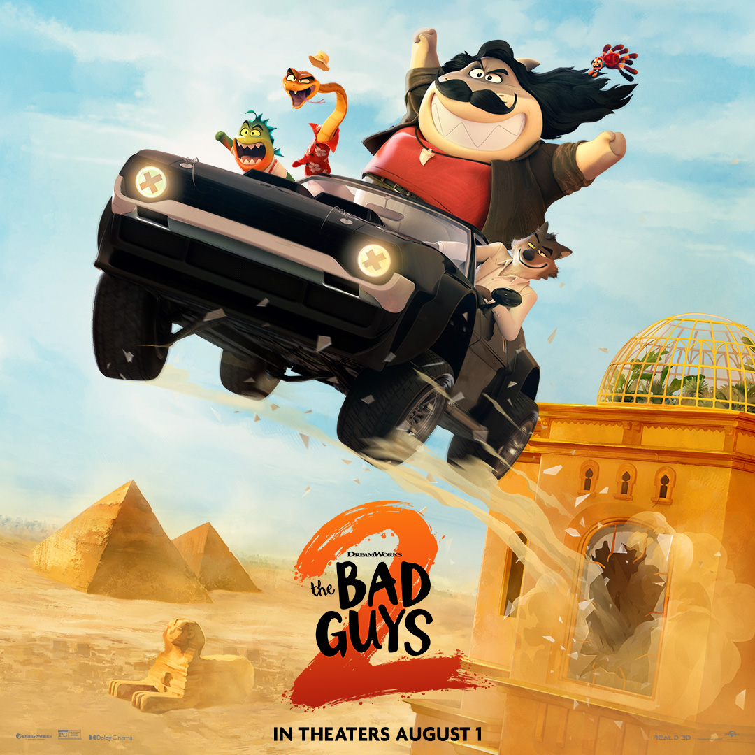 The BADDEST comedy of the summer is coming! 😎

Sam Rockwell, Marc Maron, Craig Robinson, Awkwafina &amp; Anthony Ramos star in #TheBadGuys2!

In theaters August 1st. Rated PG

Get Tickets Here while supplies last
gofobo.com/955BAD