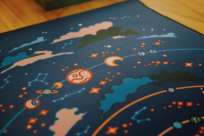 Moon System desk mat restocking next month