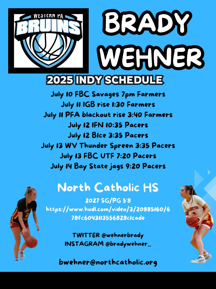 Brady Wehner (@wehnerbrady) on Twitter photo Come check me and my teammates out at this upcoming live period! <a href="/Coach_Woj/">Rachel Wojdowski</a>
<a href="/WpaBruins27/">WPABruinsUAA2027</a> Come check me and my teammates out at this upcoming live period! <a href="/Coach_Woj/">Rachel Wojdowski</a>
<a href="/WpaBruins27/">WPABruinsUAA2027</a>