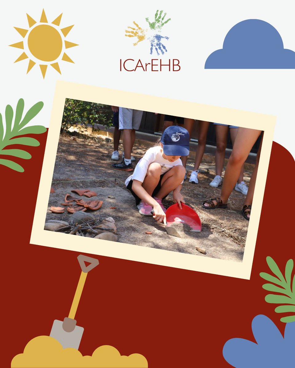 ICArEHB's tweet image. 🌞 On July 7, ICArEHB joined UAlg's #CampusDeFérias to host a hands-on archaeology event for kids aged 6–14! Mini excavations, real finds, and lots of fun.
Big thanks to Cláudia Costa & Nolan Ferrar for leading the adventure! 👏
#ArchaeologyForKids #UAlg