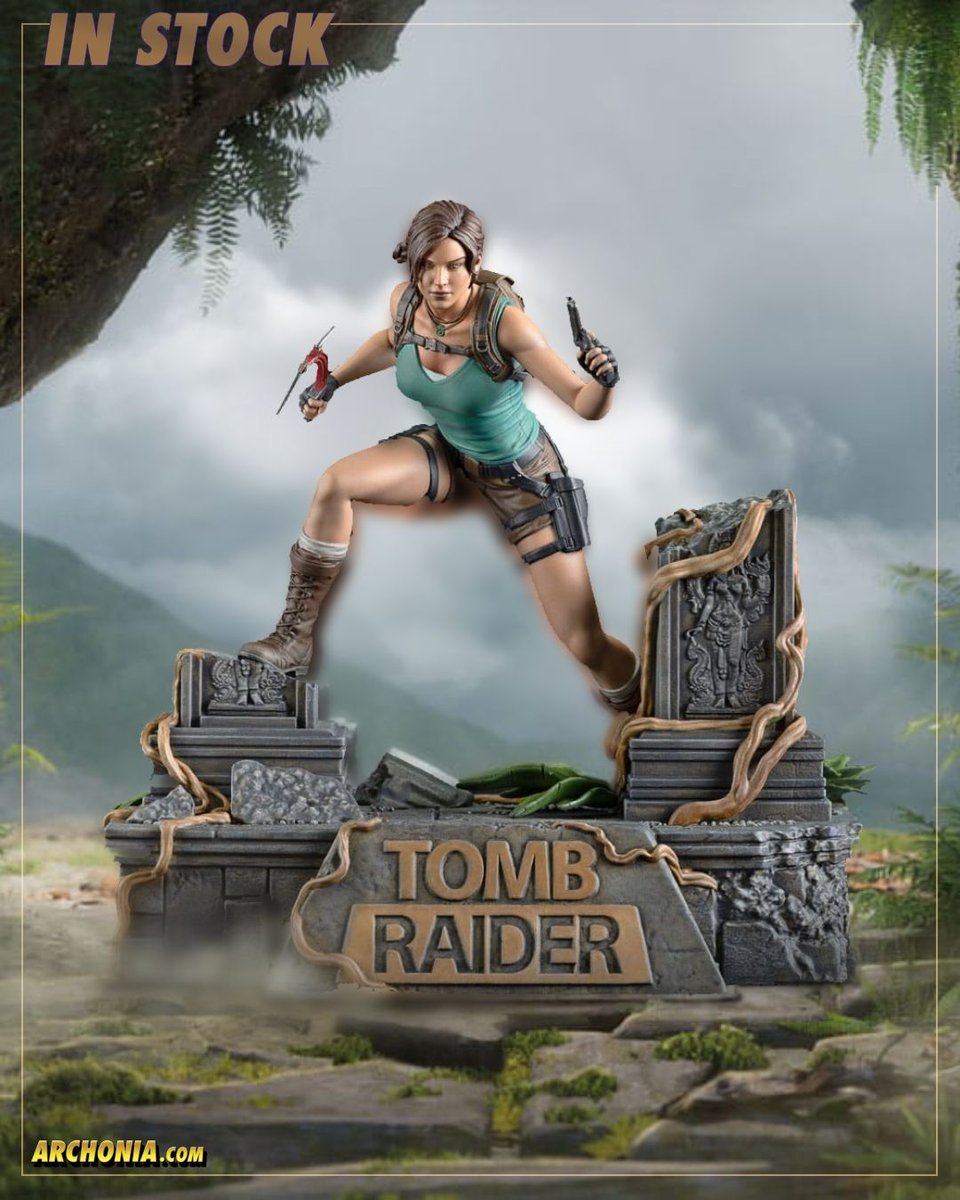 Archonia's tweet photo. This Statue of Lara Croft has navigated its way to our shelves and is now IN STOCK!
https://t.co/qLIZDSVWB0 before it vanishes! π§
What's your favorite Lara Croft adventure, and why?
#TombRaider #LaraCroft #InStock #PVCStatue #Collectibles #GamingStatue #NewArrival https://t.co/1LVSqe7cAQ