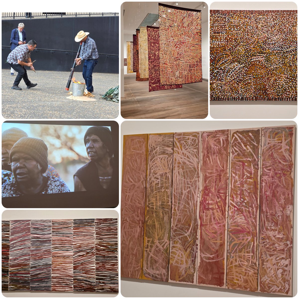 ShahidMiah360's tweet photo. Opening reception &amp; private view of Emily Kam Kngwarray at @Tate Modern.

The exhibition beautifully honoured her extraordinary journey. It was powerful, moving, and deeply respectful.

Highly recommend catching this at Tate Modern, showing from 10 July - 11 Jan 2026. 🖼😊🥂 https://t.co/JApAmVSwmm