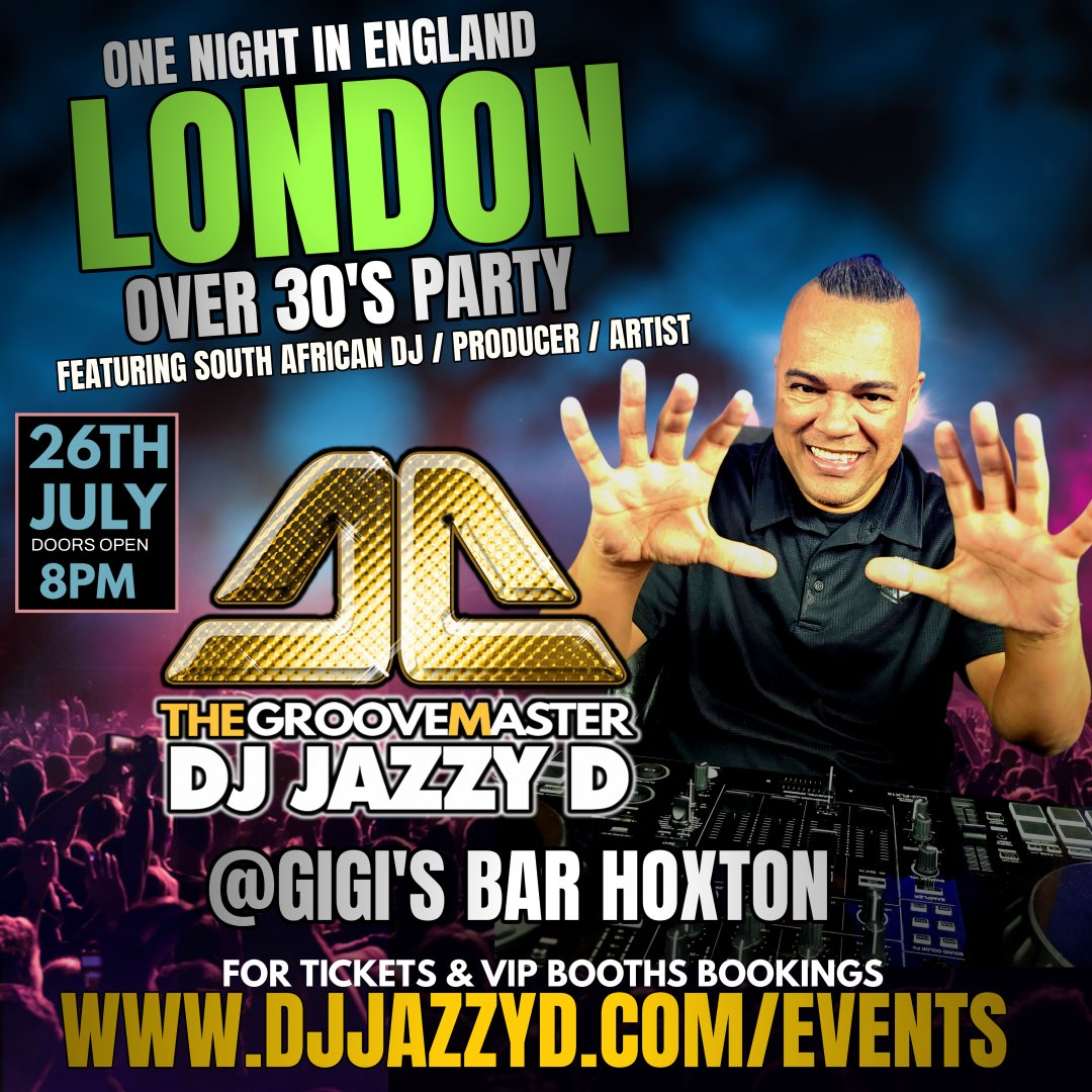 England London loading.... djjazzyd.com/events