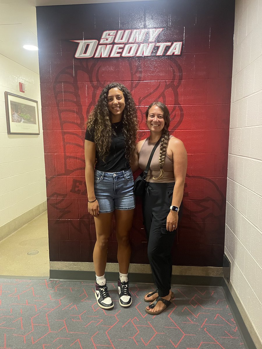 Nayla Miley | 5’10 2026 G (@nayla_miley) on Twitter photo Had an awesome visit with <a href="/CoachD_Thompson/">Daphne Thompson</a> and Coach Ardizone! Full circle to have been a camper here to being offered the opportunity to play college basketball for <a href="/OState_WBB/">SUNY Oneonta WBB</a>! #goreddragons #grateful Had an awesome visit with <a href="/CoachD_Thompson/">Daphne Thompson</a> and Coach Ardizone! Full circle to have been a camper here to being offered the opportunity to play college basketball for <a href="/OState_WBB/">SUNY Oneonta WBB</a>! #goreddragons #grateful