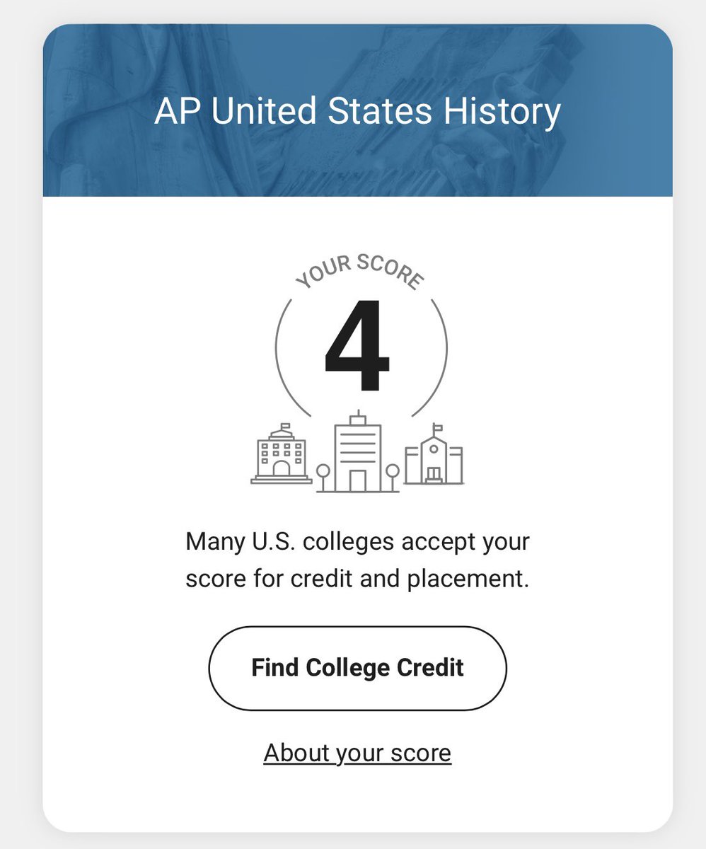 BrandonDhee's tweet photo. Received my AP scores from last school year! https://t.co/DWAOsqUyPK