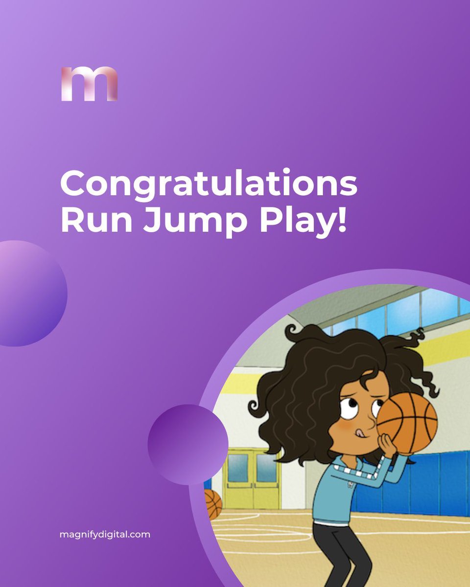 Run Jump Play is Leo-nominated! 👏Congrats to Imagine Create Media + partners for this fun, inclusive kids series.
Watch: youtube.com/channel/UCTvAg… leoawards.com/2025/nominees_… #RunJumpPlay #KidsContent