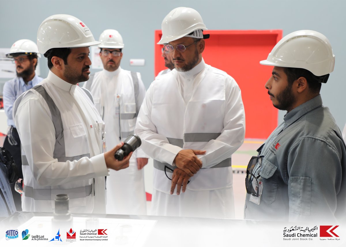 As part of the ongoing efforts to enhance operational efficiency, the GCEO, Eng. Abdulsalam Alghamdi, visited the Military Industries Complex and the Civil Explosives Plant of Saudi Chemical Company Ltd, a subsidiary of Saudi Chemical Company Holding.
The visit aimed to review