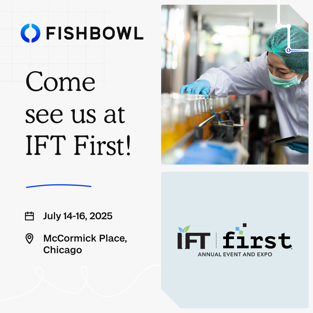We're excited to be at IFT First 2025 in Chicago next week!
Catch us at booth #S4006 to see how our software helps take your food business from guesswork to greatness. We have the tools you need to keep shelves stocked and operations running seamlessly.