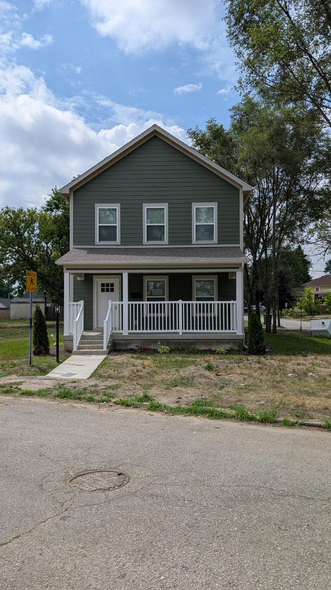 Little better to this Rust Belt lover than seeing new housing on formerly vacant lots. Vacant lots which once had homes, now again an active part of the City. 

This neighborhood in South Bend lost 70% of its population, we're building 92 new homes across all affordability levels