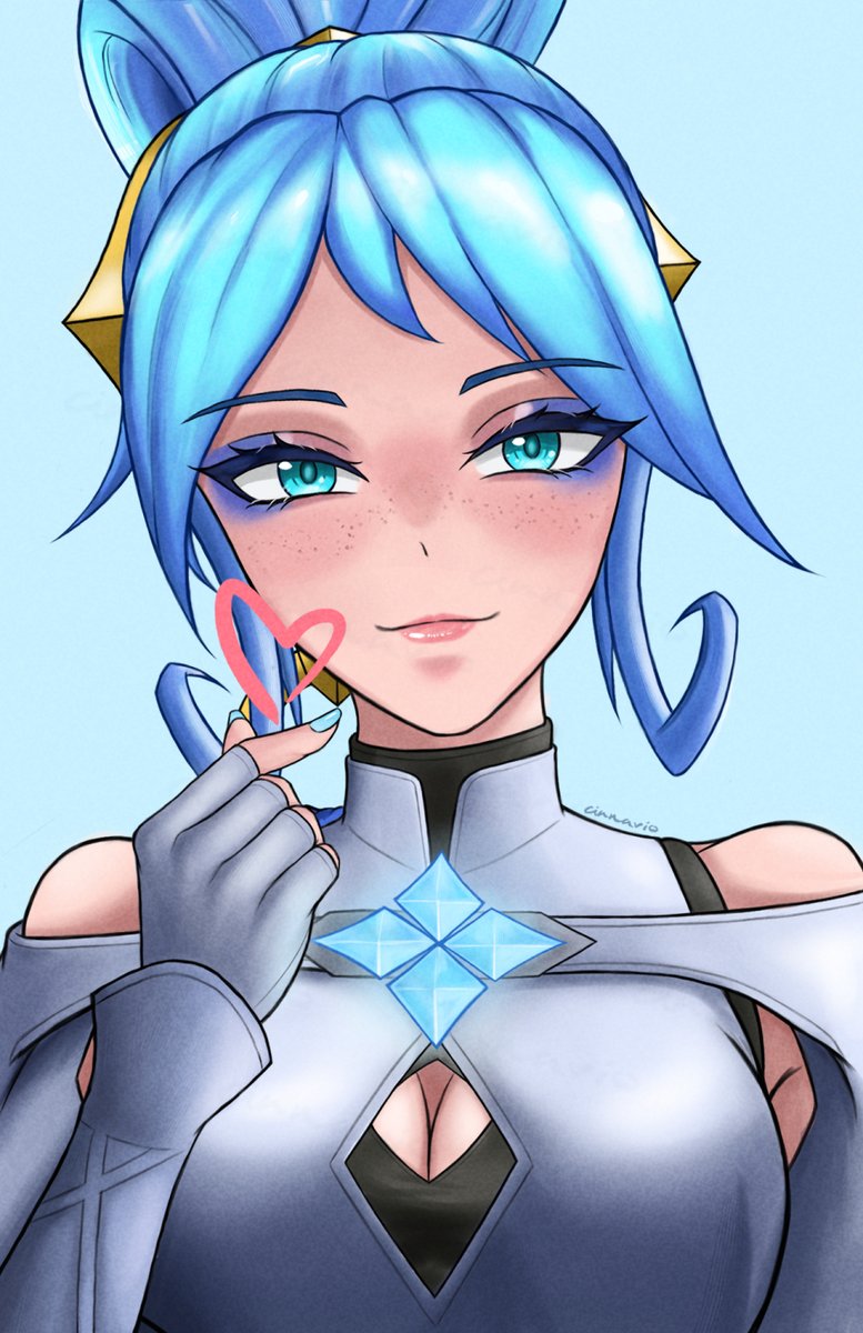 theorycraft_inc's tweet photo. 🛎️DING DING DING DING IT'S THAT TIME -- Check out some of the incredible fan art our community members on Discord have made! 

Credits to the insane talent here!

Celeste Heart - @cinnavio_ 
Crysta Portrait - @dazzria 
Myth Profile - Discord user milopoto
KINGPIN NOOOO - Discord user bara1g1n