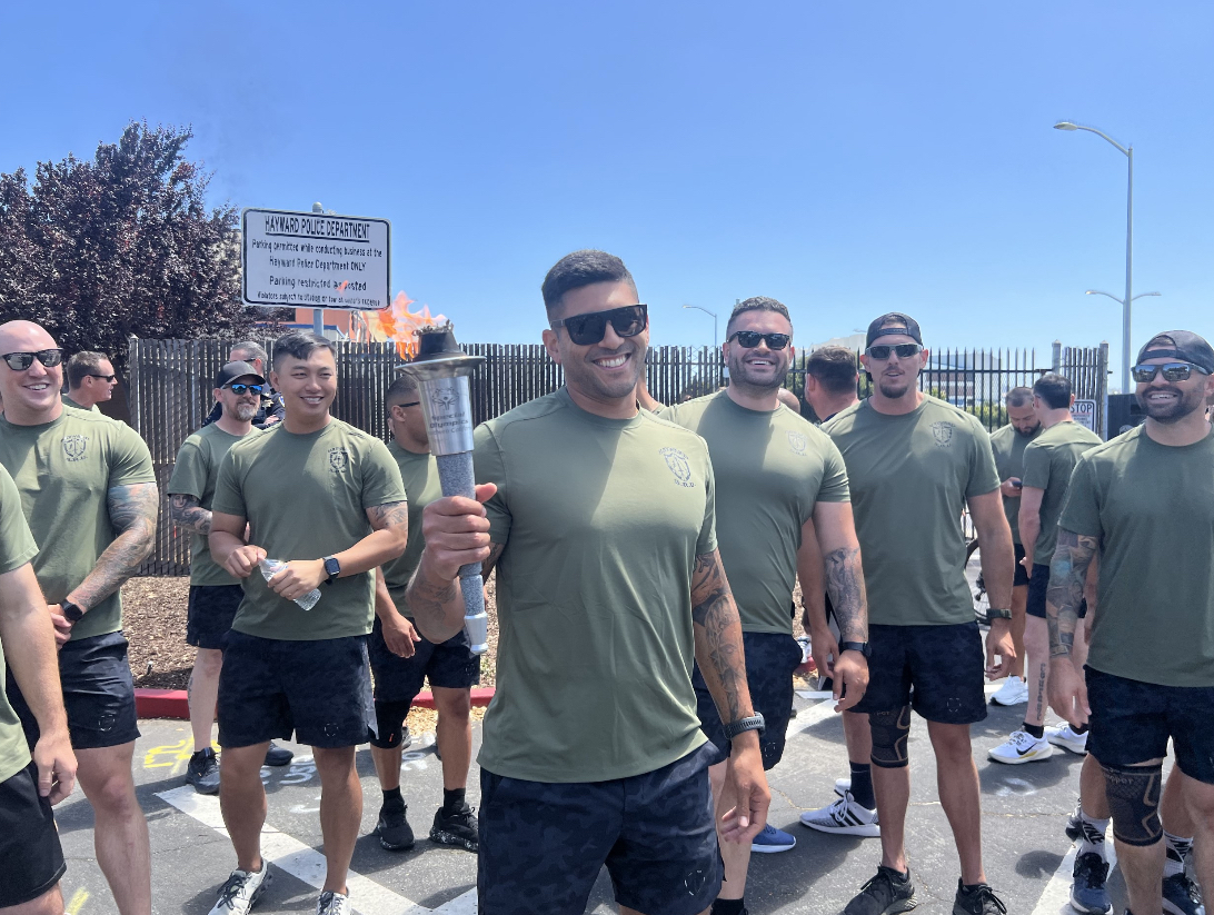 HaywardPD's tweet image. We were thrilled to take part in the Law Enforcement Torch Run for Special Olympics, completing a 4.8-mile run through our community in support of inclusion, respect, and the incredible athletes of Special Olympics.

Thank you all!

#HaywardPD #HelloHayward #TorchRun
