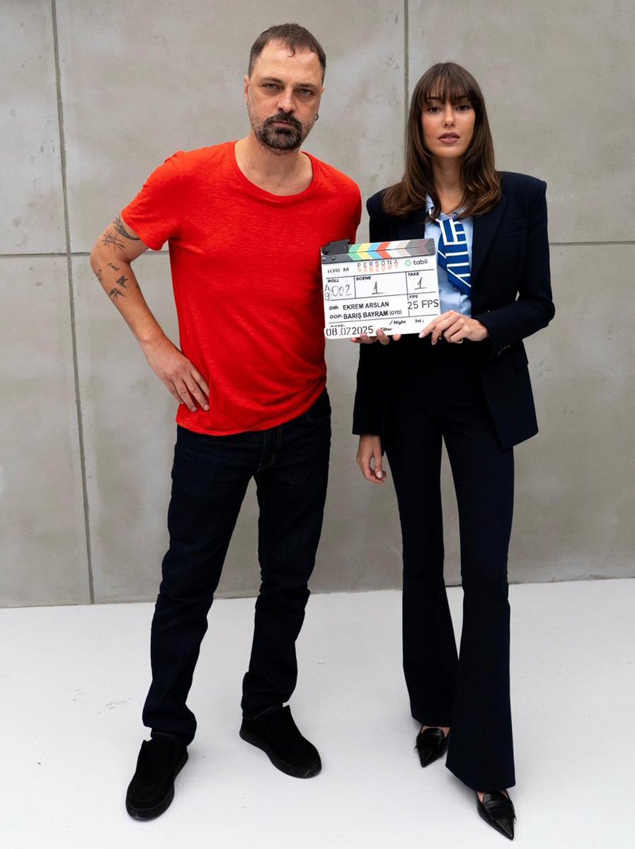 Ertan Saban ve Dilan Çiçek Deniz’in başrollerini paylaştığı #Persona’nın çekimlerine başlandı.