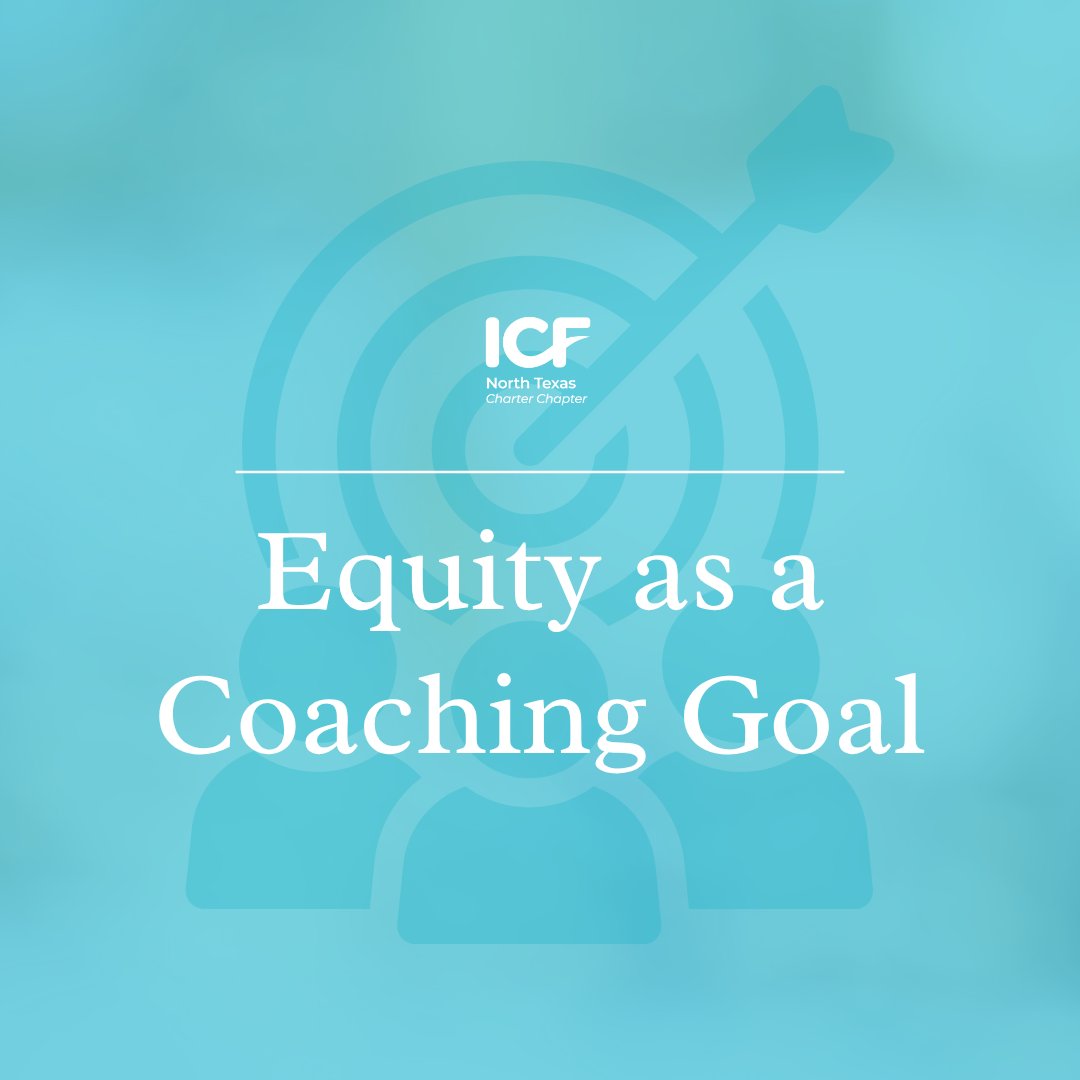 ICF_NT's tweet photo. Set equity as your coaching goal. Work to identify and remove barriers that hinder client growth.

#deib #diversity #culturaldiversity #coaching #icf #icfnorthtexas https://t.co/fl7n6xrGwQ