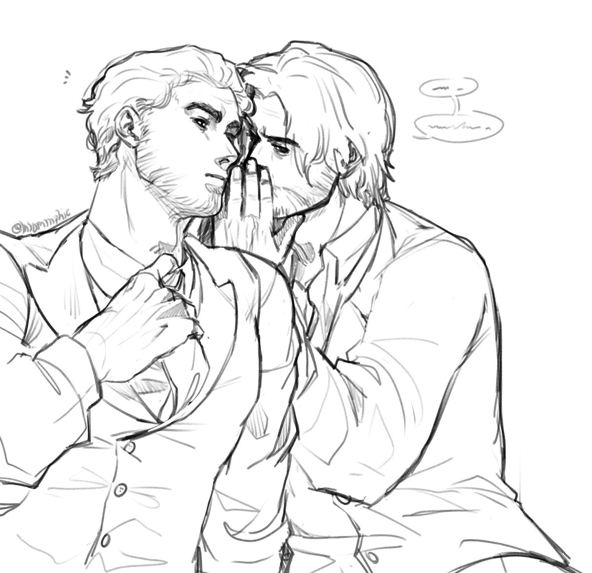 InSomniphic's tweet image. Posting my take on #Mouthwashing Mafia AU because twitter keeps spamming me with stupid notifications for being inactive
(Inspired by @Orbuz228)