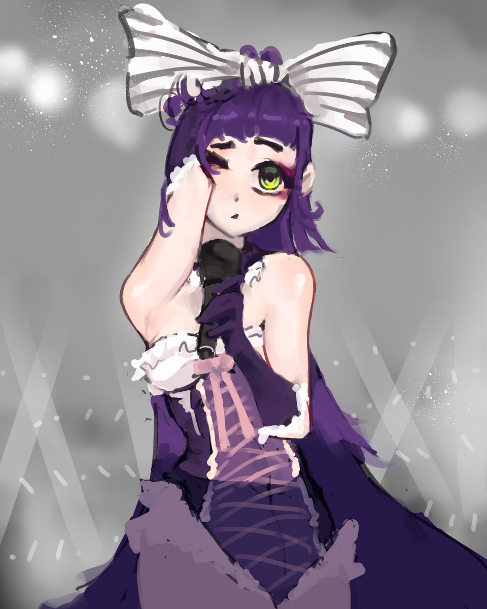 That1Drawer_'s tweet image. Art trade with @MillVrit 🩵✨
Thanks for lending me your wonderful oc :D