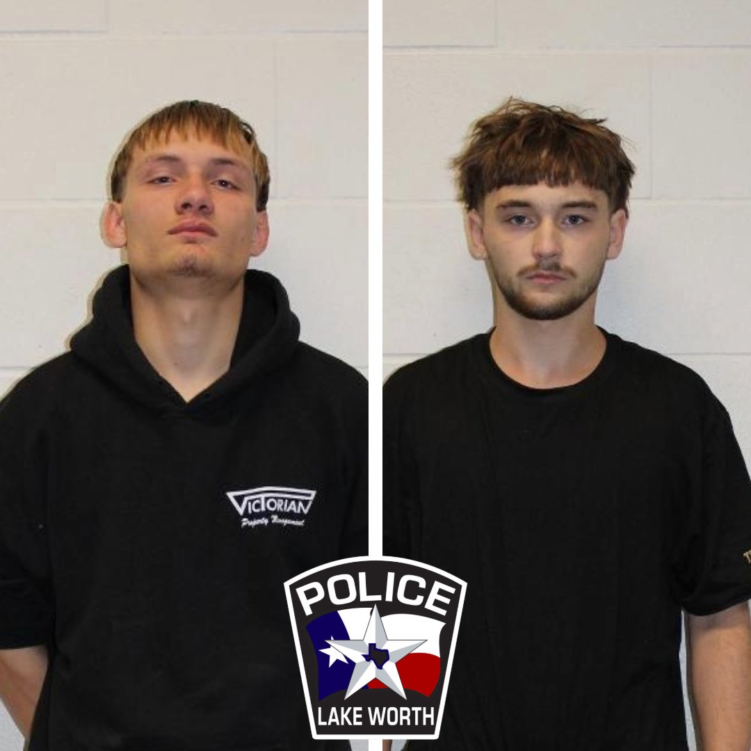 LakeWorthPD's tweet image. #LWPDAlert // CAR BURGLARS ARRESTED
Early this morning, an alert citizen in the Indian Oaks neighborhood observed two suspicious individuals wearing dark clothing and looking into vehicles. The citizen wisely called 9-1-1. Officers arrived within minutes and located two suspects…