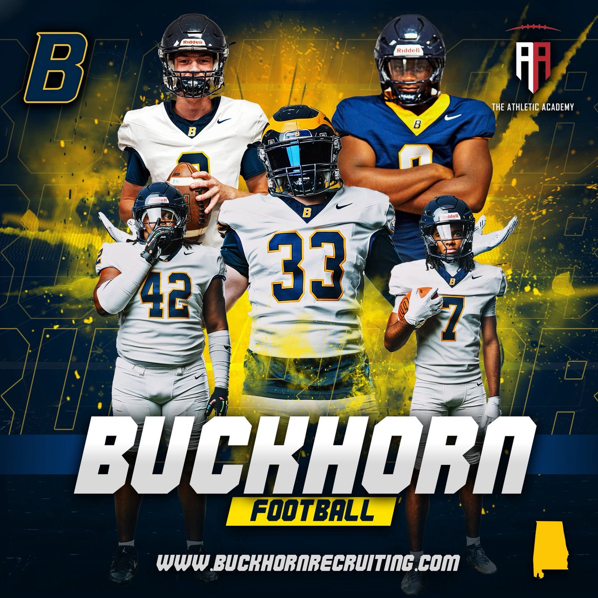Coach Nagy (@ath_dynastyalex) on Twitter photo 🚨🏈Check out the recruiting platform and prospect list for Buckhorn Football located in New Market, AL! <a href="/Coach__DGreen/">David Green</a> <a href="/dcrrick/">Derrick Whittington, M.Ed.</a> <a href="/Bucks_Football1/">Buckhorn Football</a> <a href="/RecruitBuckhorn/">Buckhorn Football Recruiting</a>
🔋Powered by - <a href="/Ath_Dynasty/">The Athletic Academy</a>
Check out their prospects:
buckhornrecruiting.com/player-cards 🚨🏈Check out the recruiting platform and prospect list for Buckhorn Football located in New Market, AL! <a href="/Coach__DGreen/">David Green</a> <a href="/dcrrick/">Derrick Whittington, M.Ed.</a> <a href="/Bucks_Football1/">Buckhorn Football</a> <a href="/RecruitBuckhorn/">Buckhorn Football Recruiting</a>
🔋Powered by - <a href="/Ath_Dynasty/">The Athletic Academy</a>
Check out their prospects:
buckhornrecruiting.com/player-cards