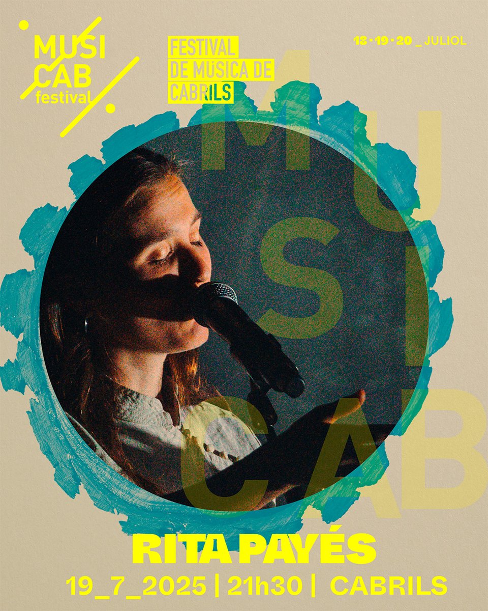 La vilassarenca Rita Payès tancarà la nit de dissabte, 19 de juliol, amb el seu darrer álbum "De camino al camino". Caminem plegats cap al #Musicab25? 😉

🎟️ Entrades a cabrils.cat/entrades

#Cabrils