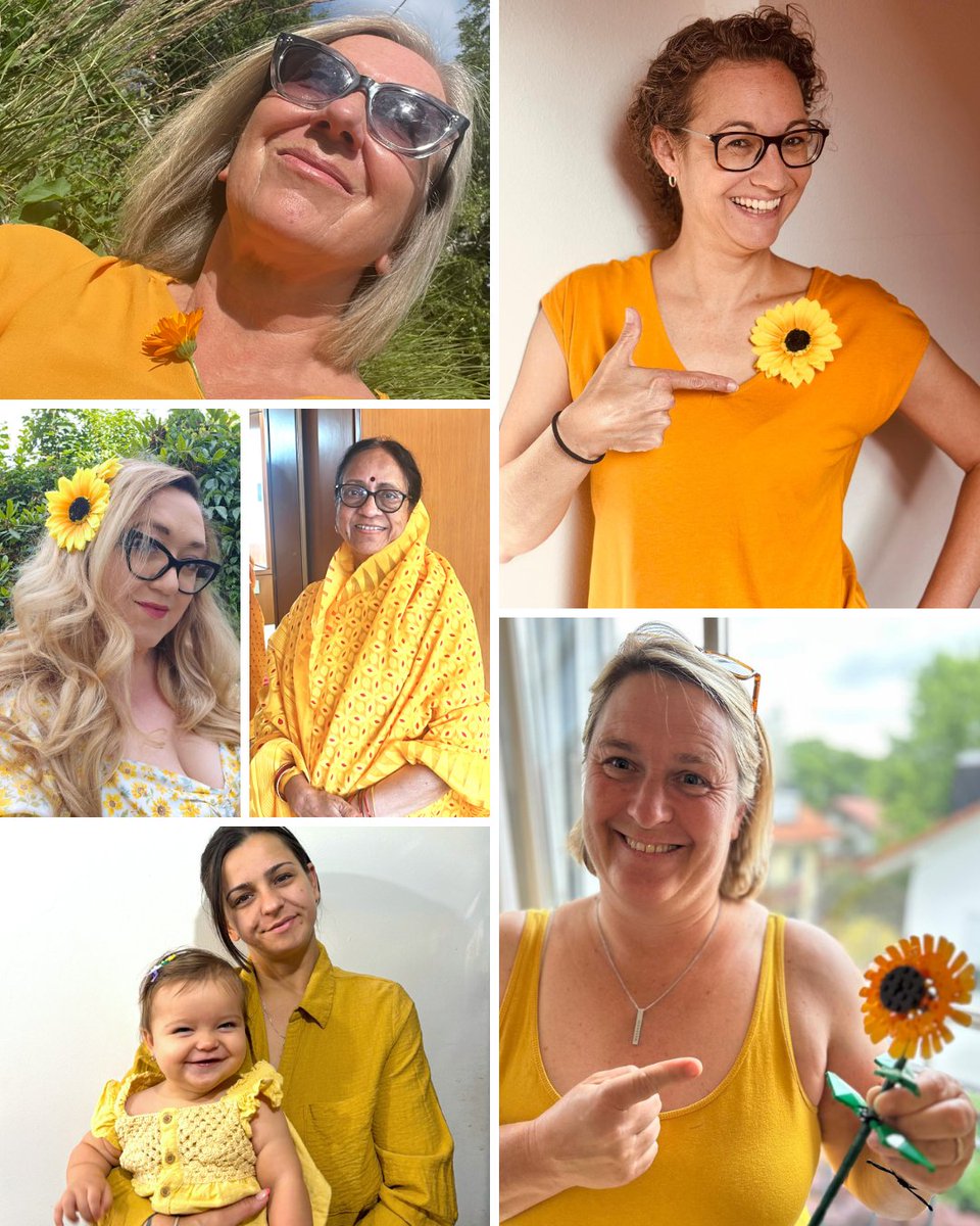 We #wearyellow to show our solidarity with everyone impacted by #sarcoma. Whether you are a patient or a caregiver, know that you are not alone in your journey.

#SarcomaAwarenessMonth2025 #PatientAdvocacy