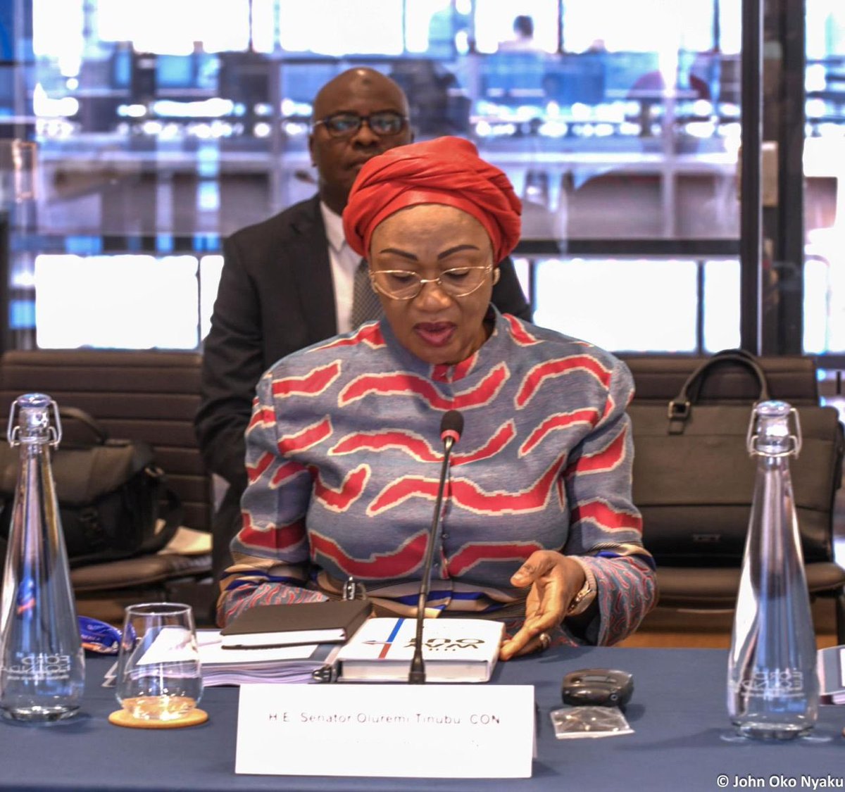 PRESS RELEASE

FIRST LADIES FROM ACROSS CONTINENTS MEET IN NEW YORK
Rub minds on how to impact real and lasting positive change

The First Lady of Nigeria, Senator Oluremi Tinubu has joined her counterparts from other global regions to map out ways in which their leadership can