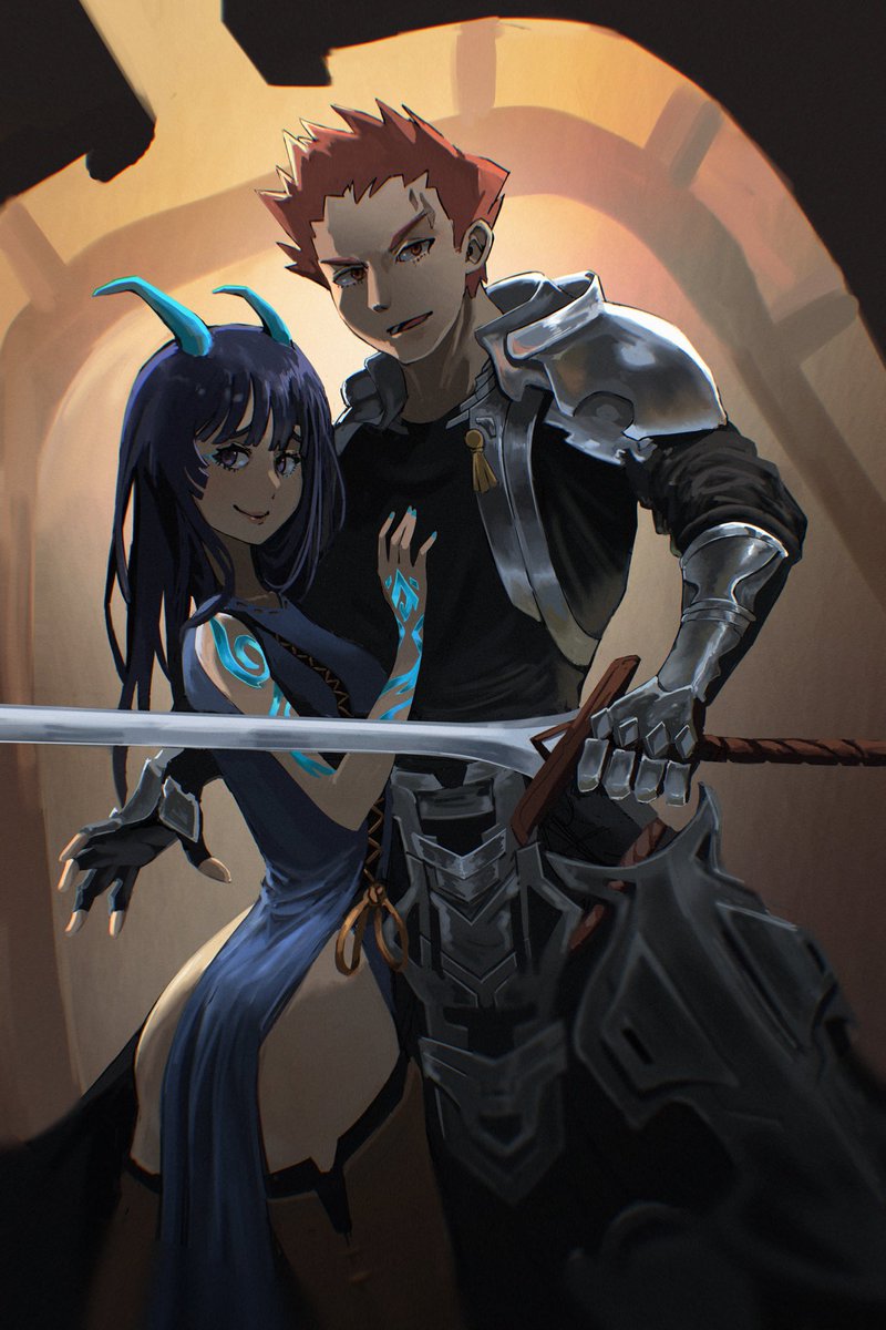 Ushien_art's tweet image. Hello I'm Ushien and I'm searching for work as an illustrator or character designer ! #PortfolioDay