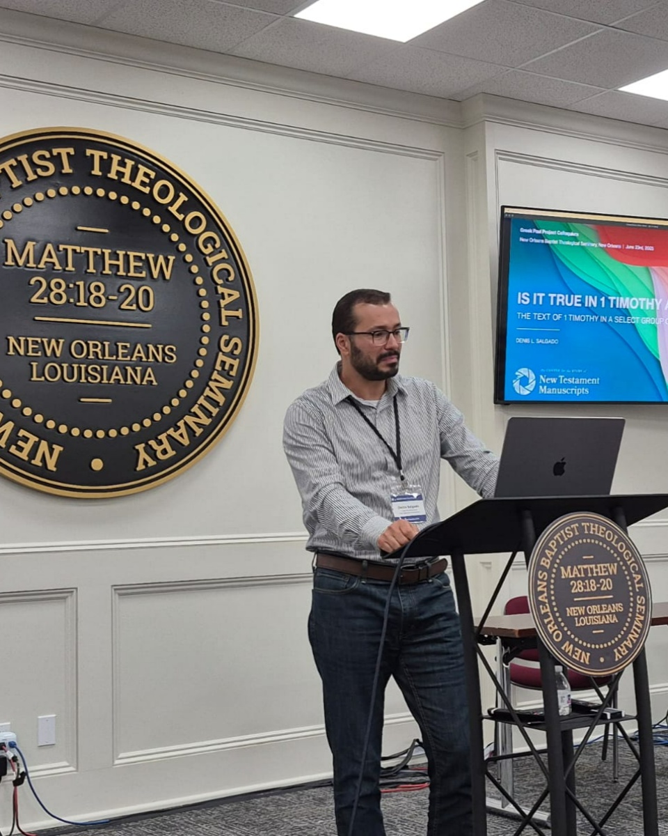 stseminary's tweet image. On June 23-25, scholars from around the world gathered to share their research and exchange ideas at the Greek Paul Project Colloquium. Dr. Andy Smith, Professor of New Testament and Early Christianity at STS, spearheaded the event, joined by several recent STS graduates!…