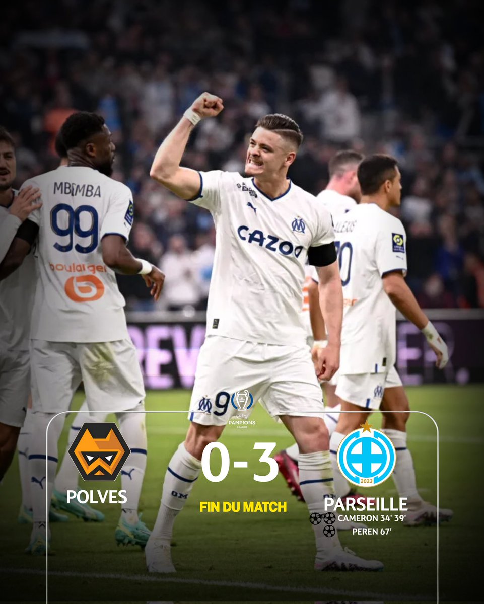 _PeFoot's tweet image. TERMINร ๐ข
POLVES 0-3 PARSEILLE
Parseille extermine Polverhampton aprรจs une prestation cataclysmique