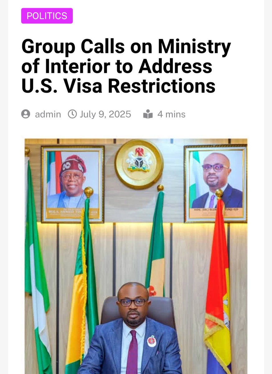 The Initiative to Save Democracy also highlighted that the U.S. government monitors visa overstay rates among visitors, and Nigeria has been flagged due to the high number of overstays by its citizens on non-immigrant visas. It pointed out that Nigerian immigration authorities
