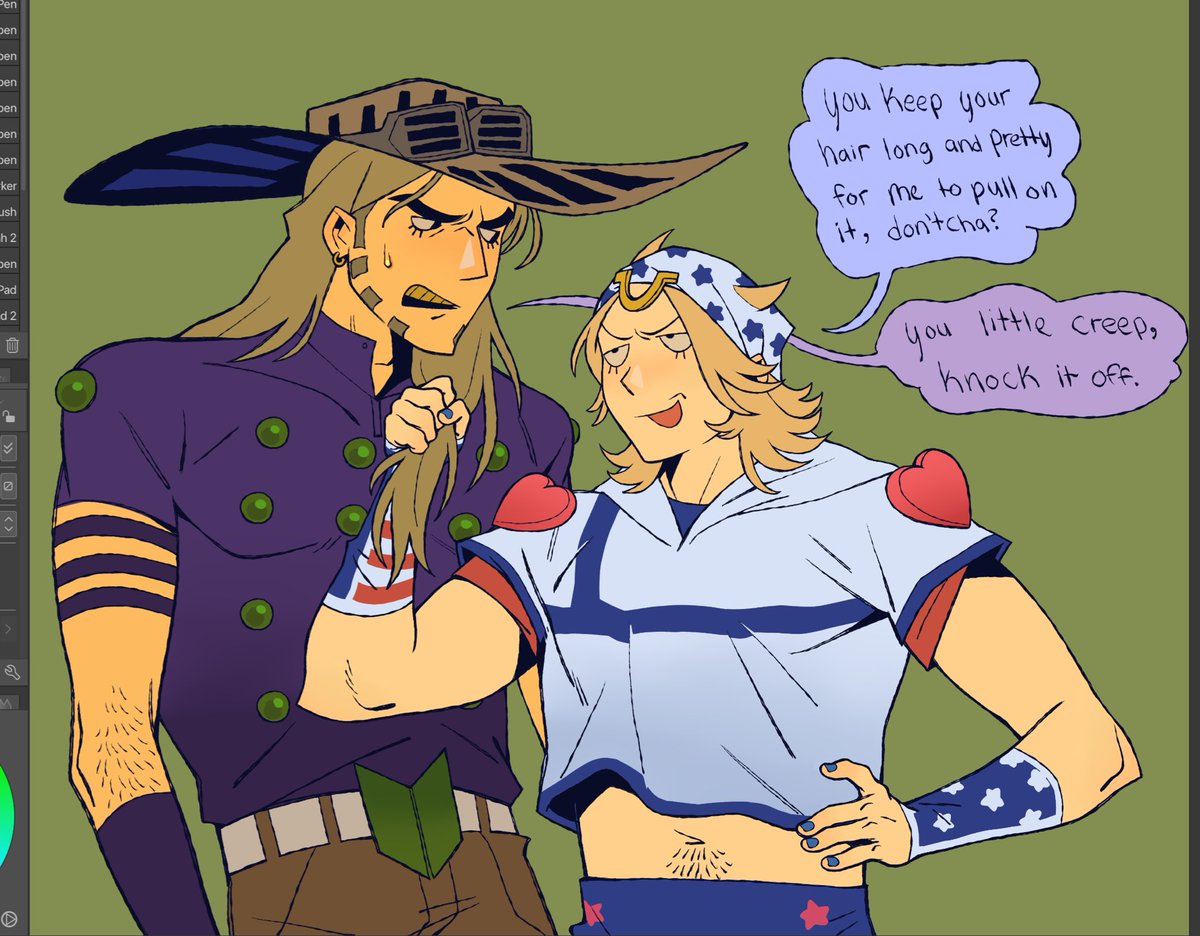 gyjo between commissions lol